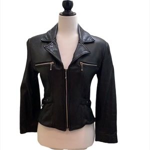 Simard and Voyer lambskin genuine leather jacket